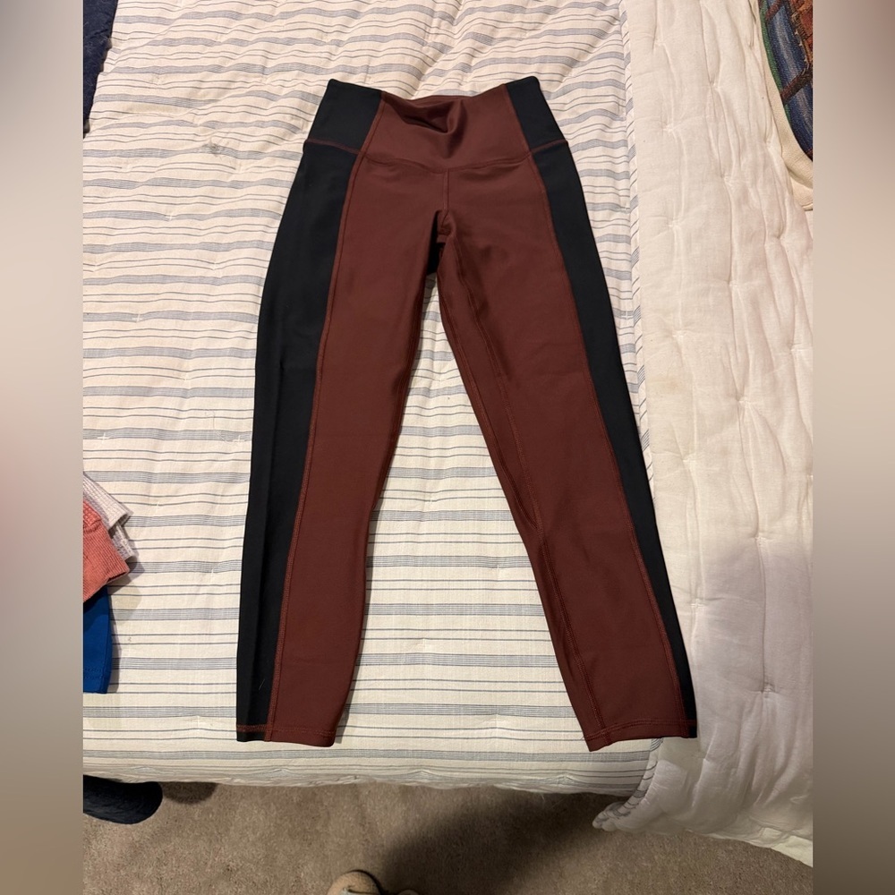 Abercrombie & Fitch YPB Brown and Black Leggings